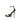 Giuseppe Zanotti Black Leather Stiletto Heel Sandals