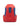 Ferrari Red Leather Technical Backpack