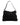 Dolce & Gabbana Black Cashmere Knitted Leather Shoulder Women Borse Bag