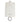 Dolce & Gabbana White Calf Leather Lanyard Logo Card Holder Men Wallet