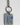 Dolce & Gabbana Blue Yellow DG Rubber Logo Silver Men Keychain Keyring