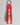 Dolce & Gabbana Red Logo Polyester Silver Brass Holder Keychain Keyring