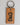Dolce & Gabbana Brown Leather Logo Metal Ring Keychain Holder Men Keyring