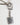 Dolce & Gabbana Silver Tone Metal Chain DG Logo Pendant Men Necklace