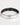 Dolce & Gabbana Silver Textured Leather Gold Tone Metal Neckband