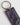 Dolce & Gabbana Violet Leather Logo Metal Ring Men Keychain Keyring