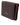 Dolce & Gabbana Leather Embossed Logo Trifold Men Card Holder Dark Brown