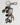 Dolce & Gabbana Silver Musical Note Key Holder Keychain Bag Charm Keyring