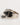 Dolce & Gabbana Silver Tone Pyramid DG Logo Real Brass Ring