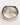 Dolce & Gabbana Silver Tone Pyramid DG Logo Real Brass Ring