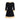 Valentino Black Fleece Wool Cocktail Dress