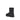 Dolce & Gabbana Black Polyamide Flat Boots