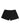 Dolce & Gabbana Black Cotton Elastic Waistband Button Swimwear