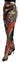 Dolce & Gabbana Multicolor Patchwork Jacquard High Waist Pants