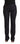 Dolce & Gabbana Black Stripes Mid Waist Trouser Pants