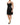 Dolce & Gabbana Black Silk Blend Lace Trim Sleeveless Mini Dress