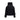 ALAINPAUL Black Polyamide Full-Length Jacket