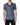 Dolce & Gabbana Blue Collared V-neck Silk Blend Polo T-shirt