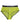 Dolce & Gabbana Green Nylon Logo Waistband Brief Panty Underwear
