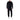 EA7 Emporio Armani Black Cotton Sweatsuit