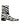 Dolce & Gabbana Black White Zebra Leather Mid Calf Boots Shoes