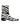 Dolce & Gabbana Black White Zebra Leather Mid Calf Boots Shoes