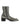 Dolce & Gabbana Gray Cotton Velvet Mid Calf Short Boots Shoes