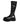 Dolce & Gabbana Black Logo Plaque Over The Calf Boots Shoes