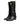 Dolce & Gabbana Black Logo Plaque Over The Calf Boots Shoes