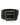 Dolce & Gabbana Black Double Strap Leather Silver Buckle Belt