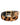 Dolce & Gabbana Brown Leather Leopard Print Metal Buckle Belt