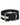 Dolce & Gabbana Black White Striped Metal Buckle Men Belt