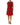 Dolce & Gabbana Red Leopard Viscose Sheath A-line Dress