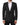 Dolce & Gabbana Black Stripes SICILIA 1 Button Suit Blazer