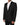 Dolce & Gabbana Black Wool GOLD 1 Button Suit Coat Blazer