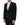 Dolce & Gabbana Black MARTINI 1 Button Suit Jacket Blazer