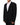 Dolce & Gabbana Black Viscose 2 Buttons Suit Jacket Blazer