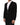 Dolce & Gabbana Black Viscose 2 Buttons Suit Jacket Blazer