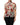 Dolce & Gabbana White Floral Tie-Neck Poppy Print Blouse Top