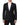 Dolce & Gabbana Black Wool NAPOLI 2 Button Men Suit Blazer