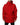 Dolce & Gabbana Red Nylon Hooded Men Full Zip Parka Jacket