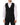 Dolce & Gabbana Black Wool Dress Formal Men Waistcoat Vest