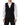Dolce & Gabbana Black Cotton Waistcoat Dress Men Formal Vest