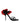 Dolce & Gabbana Black Leather Strappy Flower Heels Sandals  Shoes