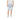 Icon Blue Cotton Bermuda