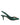 Dolce & Gabbana Green Leather AMORE Heels Slingbacks Shoes