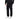 County of Milan Black Cotton Joggers Workout Pant