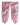 Dolce & Gabbana Pink Leather DG Logo Wrist Length Mitten Gloves