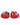 Dolce & Gabbana Red Embellished Flats Slip On Sandals Shoes