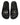Dolce & Gabbana Black Devotion Matelassé Leather Slides Shoes
